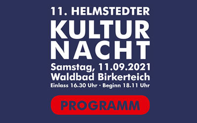 11. Helmstedter Kulturnacht – Das Programm