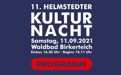 11. Helmstedter Kulturnacht – Das Programm